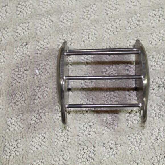 Vintage Silver Plated Teapot Tea Kettle Tea Bag or Sweetener Holder - Picture 4 of 5